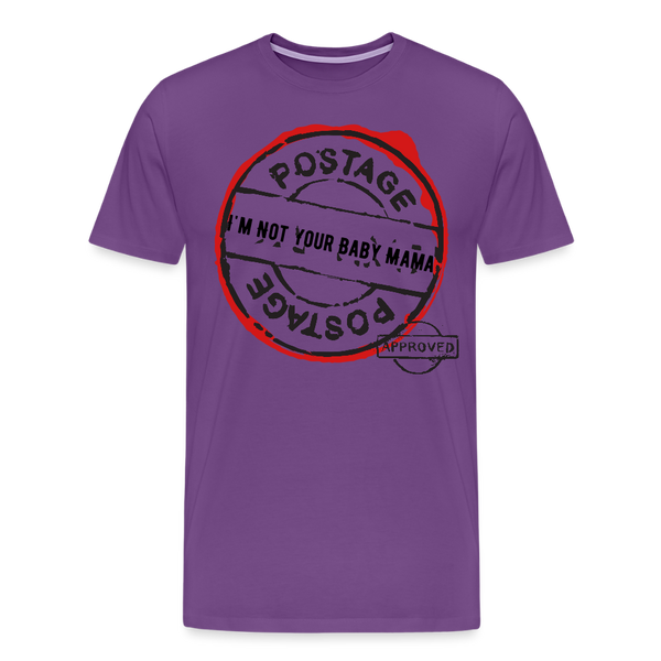 Postage T Shirt - purple