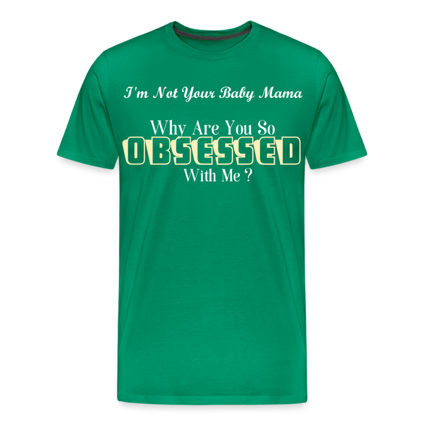 Obsessed T-shirt - kelly green