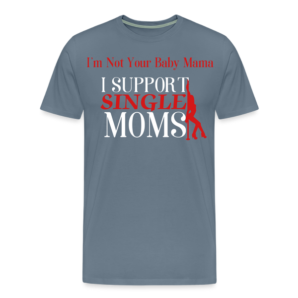 Single Moms - steel blue
