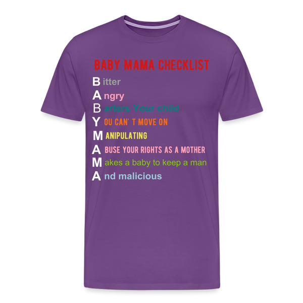 Baby Mama T-Shirt - purple