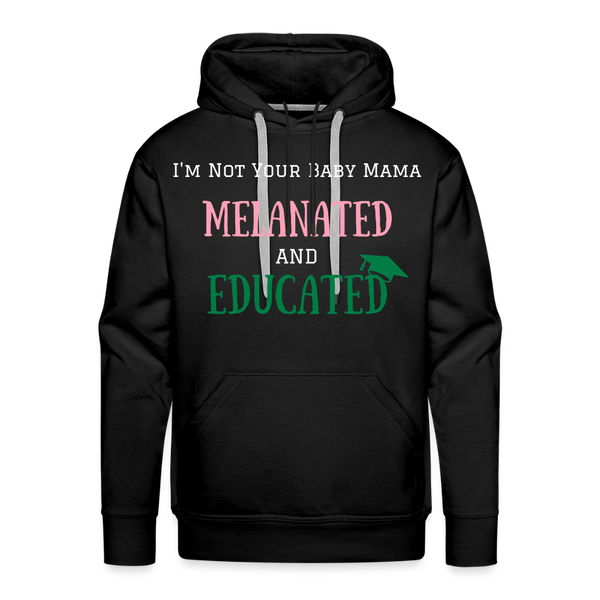 Melanated Hoodie - black