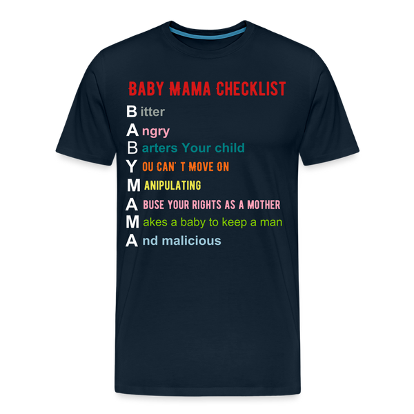 Baby Mama T-Shirt - deep navy