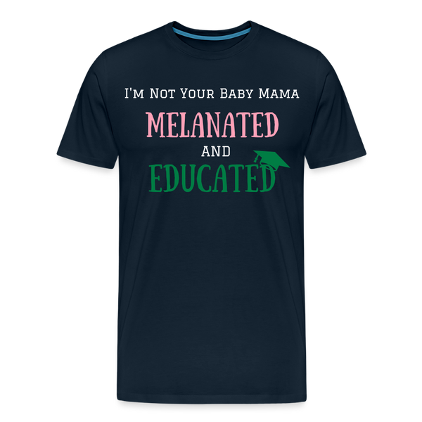 Melanated T-Shirt - deep navy