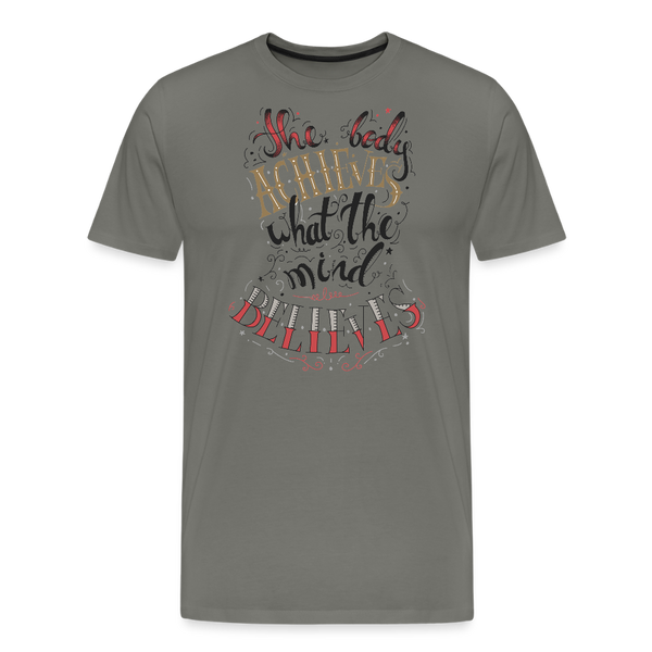 Believe - asphalt gray