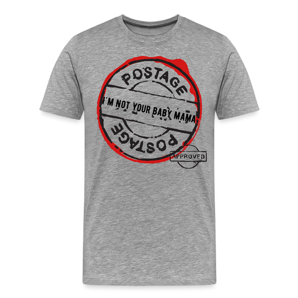 Postage T Shirt - heather gray