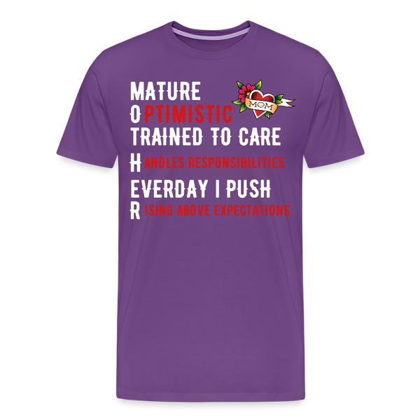 Mother T-Shirt - purple