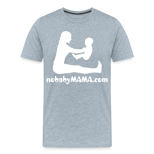 Baby Mama.com - heather ice blue