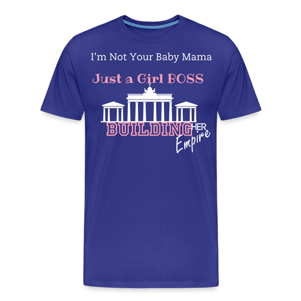 Girl Boss T-Shirt - royal blue