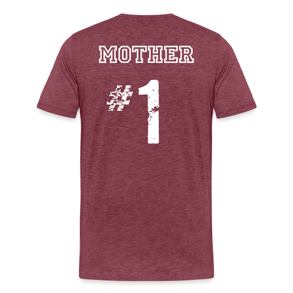 Mother T-Shirt - heather burgundy