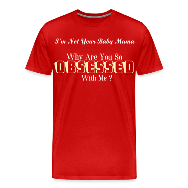 Obsessed T-shirt - red