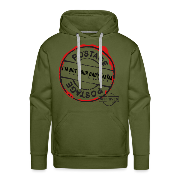 Postage Hoodie - olive green