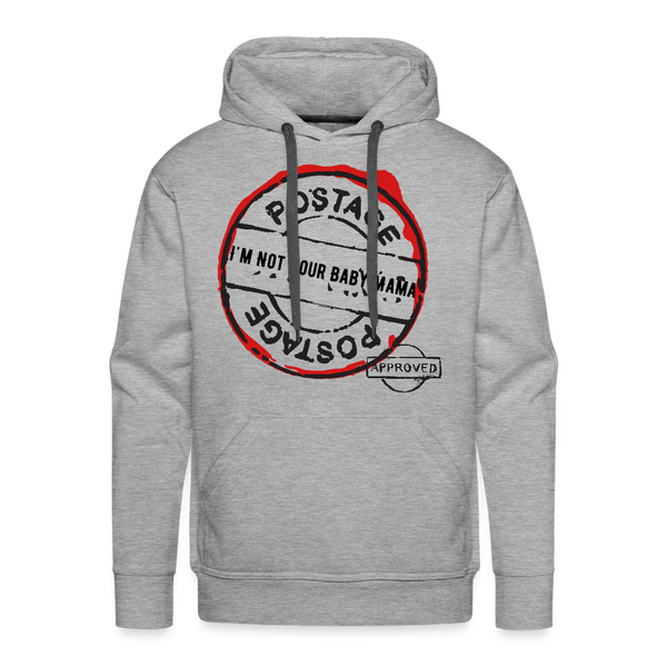 Postage Hoodie - heather grey