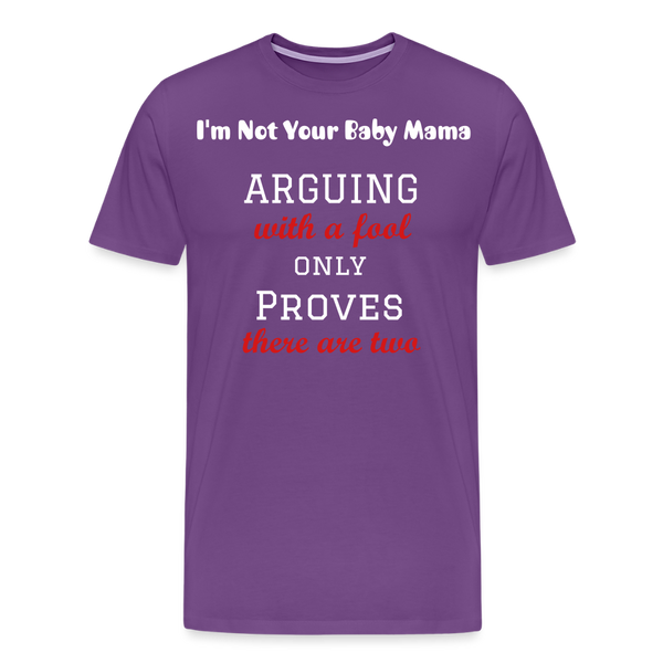Arguing T-Shirt - purple