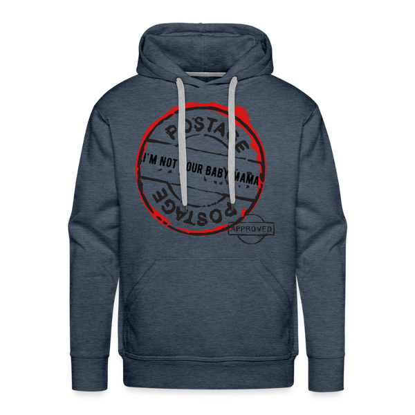Postage Hoodie - heather denim