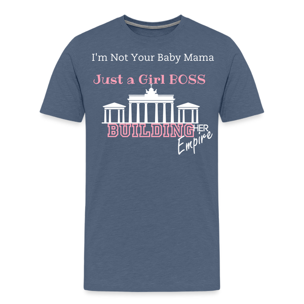 Girl Boss T-Shirt - heather blue