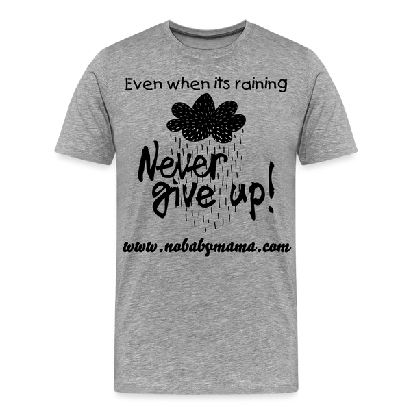 Never Give Up - heather gray