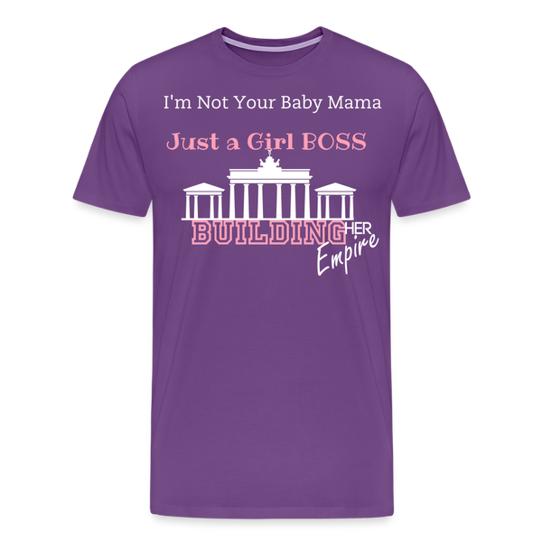 Girl Boss T-Shirt - purple