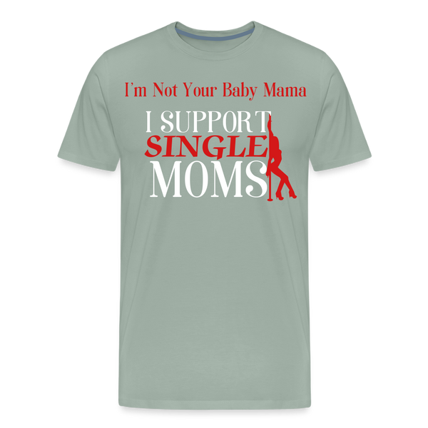 Single Moms - steel green
