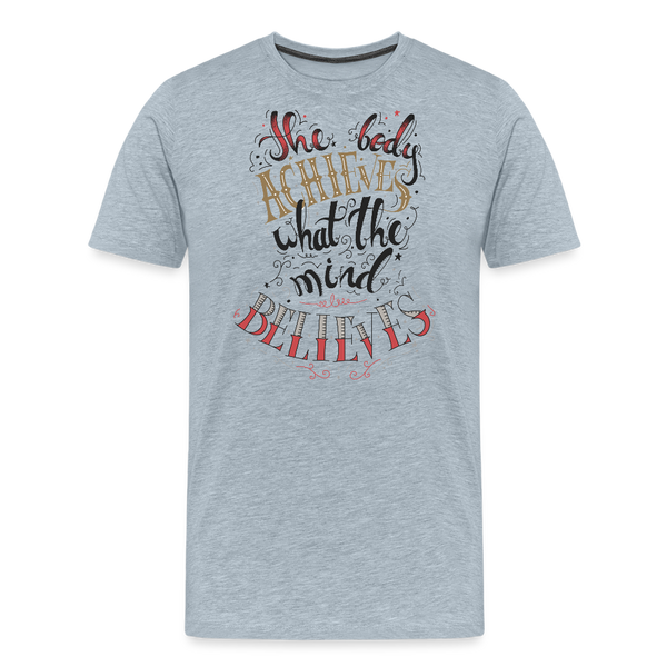 Believe - heather ice blue