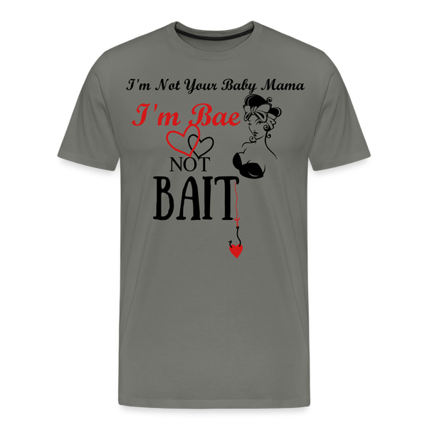 I'm Bae - asphalt gray