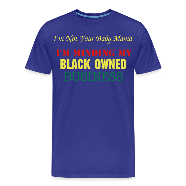 Black Owned T-Shirt - royal blue