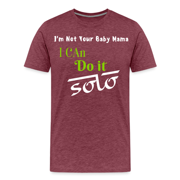 SOLO - heather burgundy