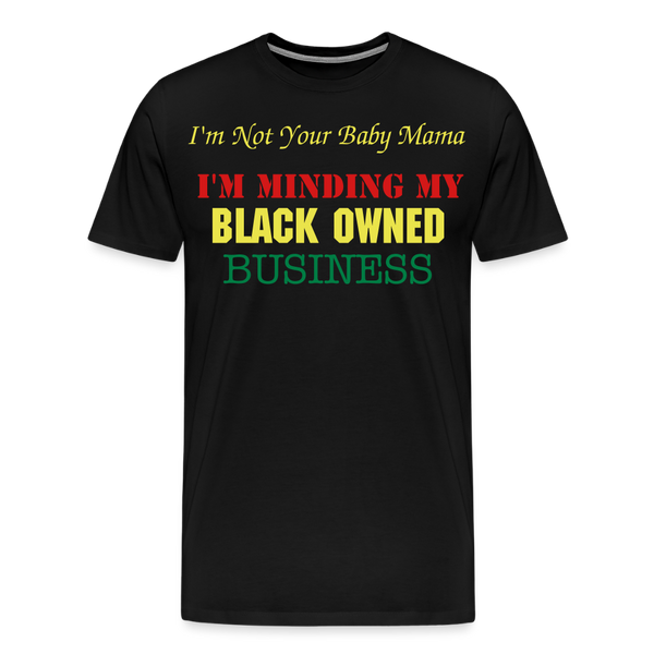 Black Owned T-Shirt - black