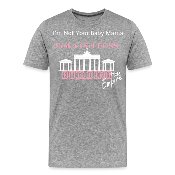 Girl Boss T-Shirt - heather gray
