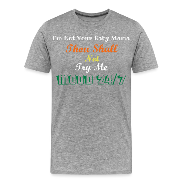 Try Me T-Shirt - heather gray