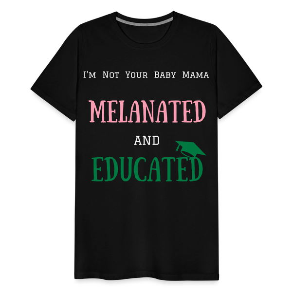 Melanated T Shirt - black