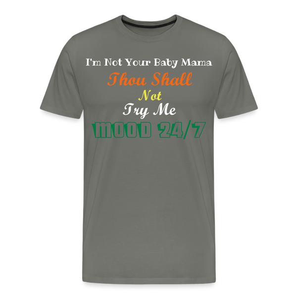 Try Me T-Shirt - asphalt gray