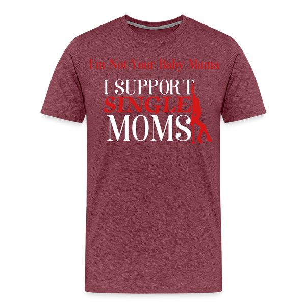 Single Moms - heather burgundy