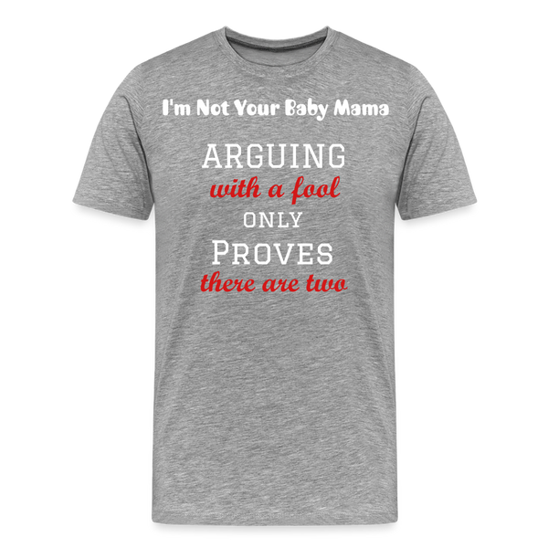 Arguing T-Shirt - heather gray