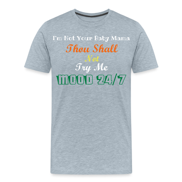 Try Me T-Shirt - heather ice blue