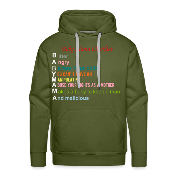 Baby Mama Hoodie - olive green