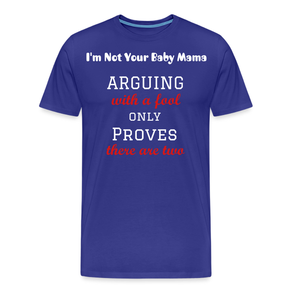 Arguing T-Shirt - royal blue