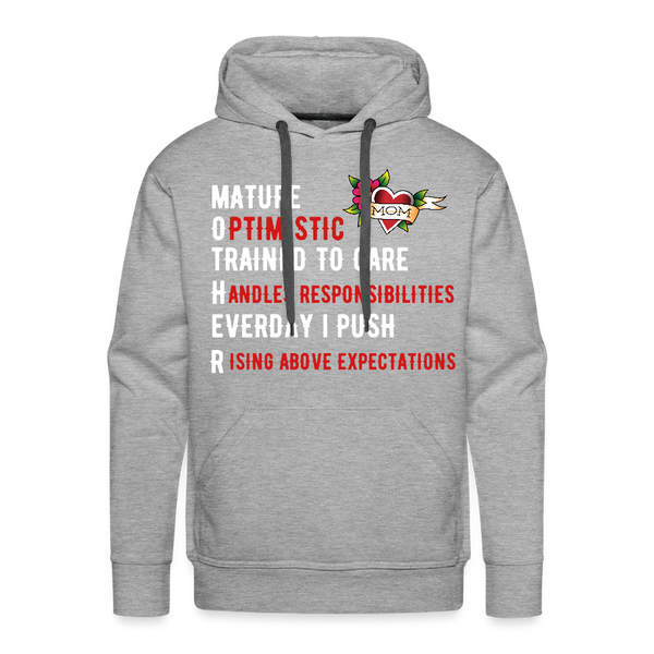 Mother Hoodie - heather grey