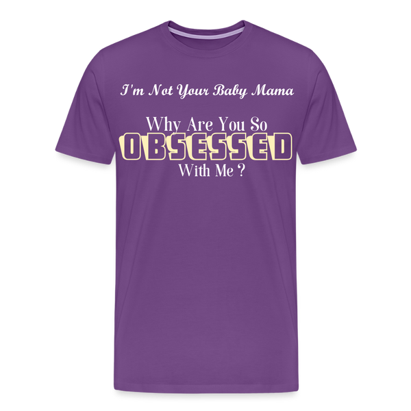 Obsessed T-shirt - purple