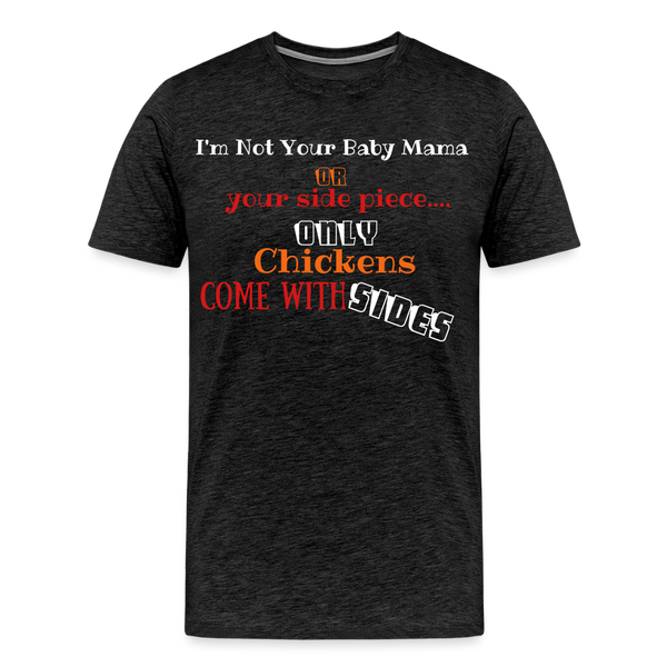 Side Piece - charcoal grey