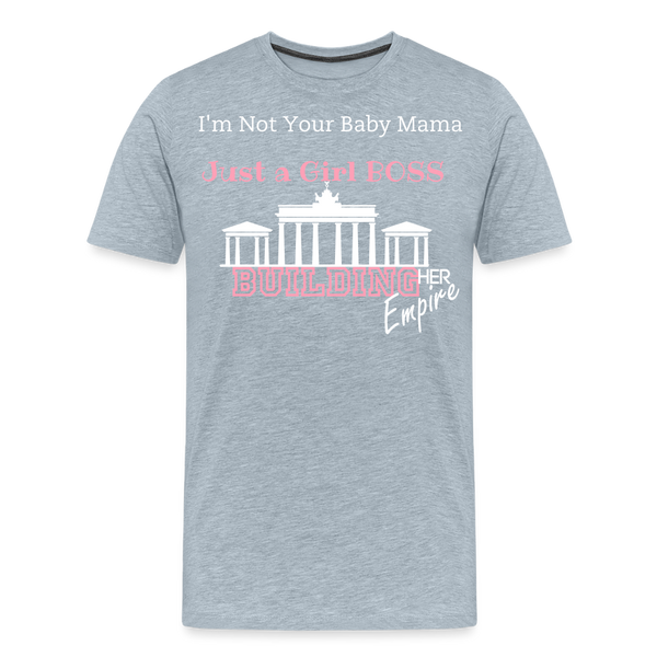 Girl Boss T-Shirt - heather ice blue