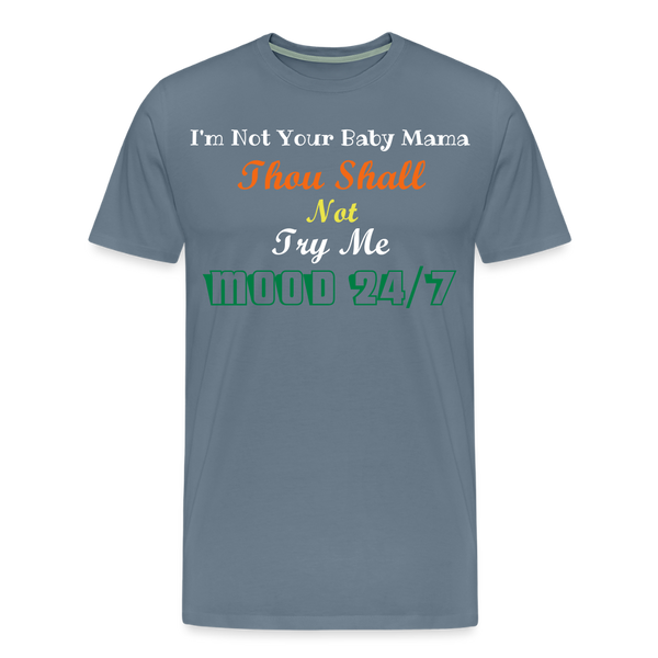 Try Me T-Shirt - steel blue