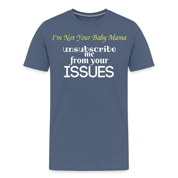 Unsubscribe T-Shirt - heather blue