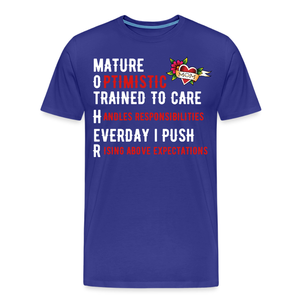 Mother T-Shirt - royal blue