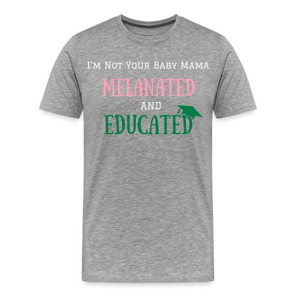 Melanated T-Shirt - heather gray