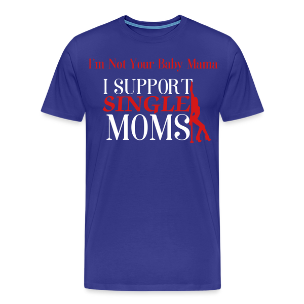 Single Moms - royal blue