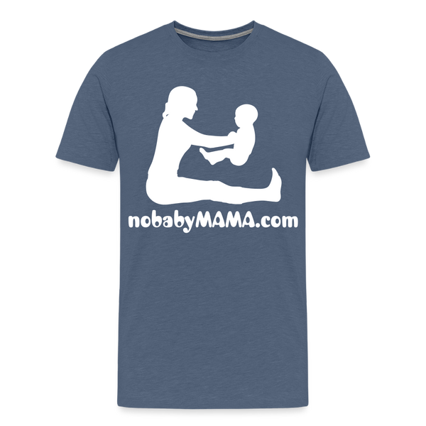 Baby Mama.com - heather blue