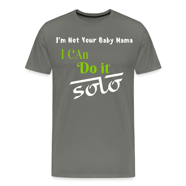 SOLO - asphalt gray
