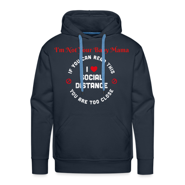 Social Distance Hoodie - navy