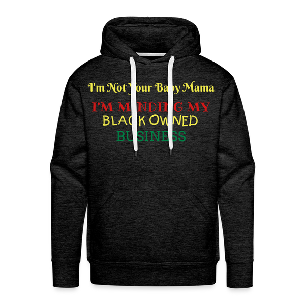 Black Owned Hoodie - charcoal grey
