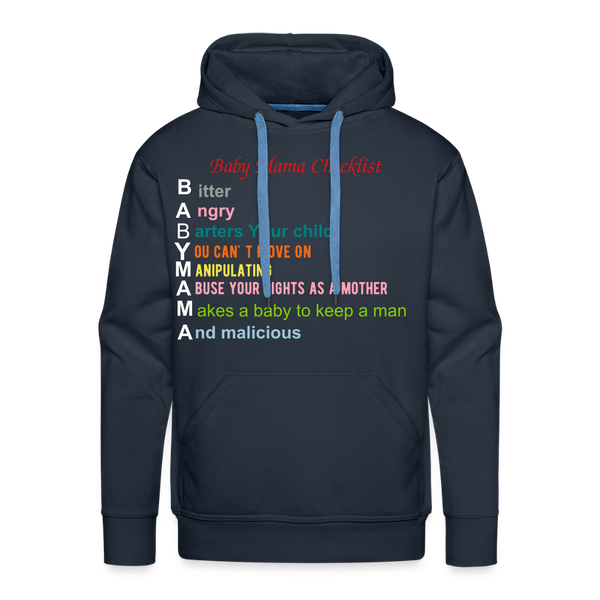 Baby Mama Hoodie - navy